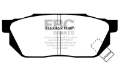 Picture of EBC 84-87 Honda Civic CRX 1-5 DX Redstuff Front Brake Pads