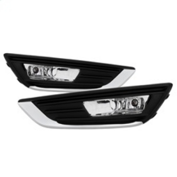 Picture of Spyder Ford Focus 2015-2016 OEM Fog Lights W-Switch - Clear FL-FF2015-C
