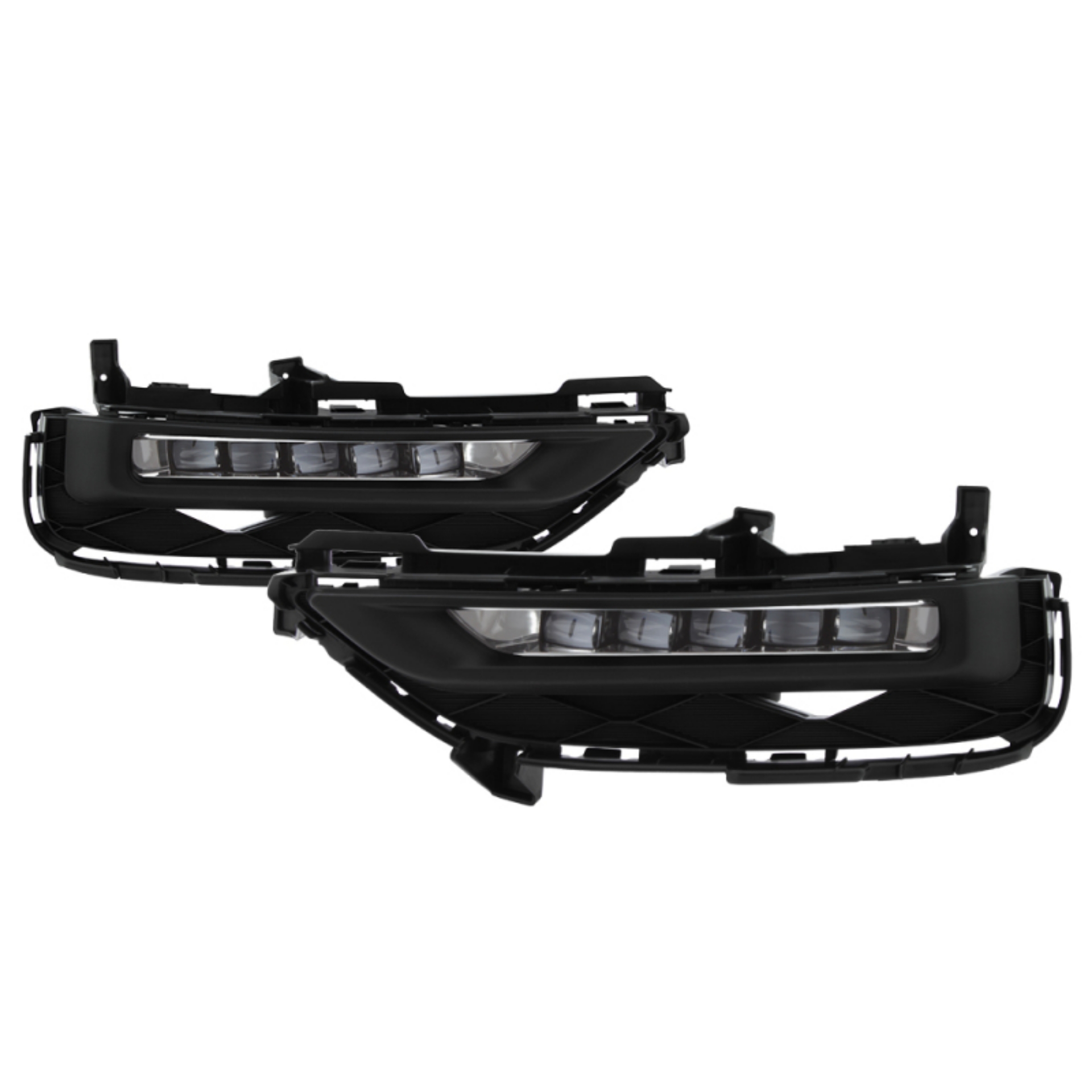 Picture of Spyder Honda Accord Coupe 2016-2017 OEM LED Fog Lights W-Switch- Clear FL-HA2016-2D-LED-C