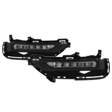 Picture of Spyder Honda Accord Coupe 2016-2017 OEM LED Fog Lights W-Switch- Clear FL-HA2016-2D-LED-C
