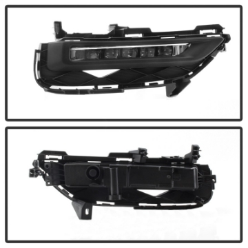 Picture of Spyder Honda Accord Coupe 2016-2017 OEM LED Fog Lights W-Switch- Clear FL-HA2016-2D-LED-C