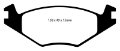 Picture of EBC 84-95 Volkswagen Golf 1-8 Yellowstuff Front Brake Pads