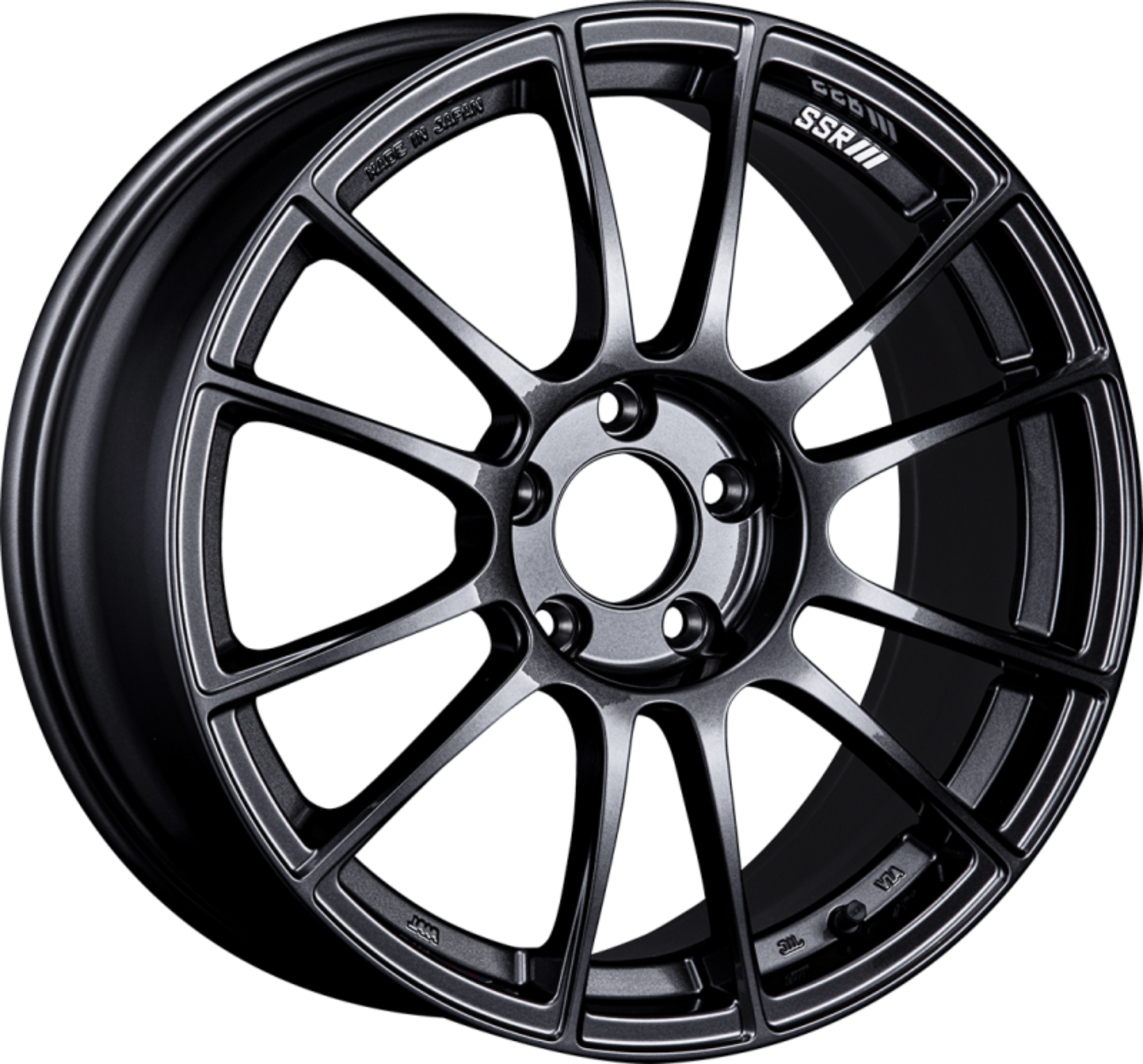 Picture of SSR GTX04 18x7-5 5x100 48mm Offset Dark Gunmetal Wheel