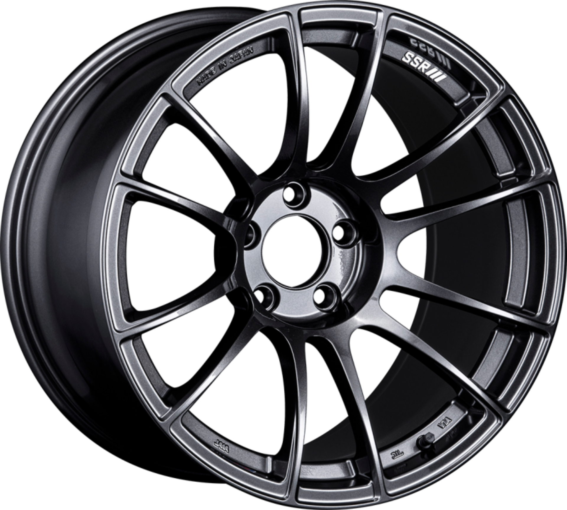 Picture of SSR GTX04 18x10-5 5x114-3 15mm Offset Dark Gunmetal Wheel