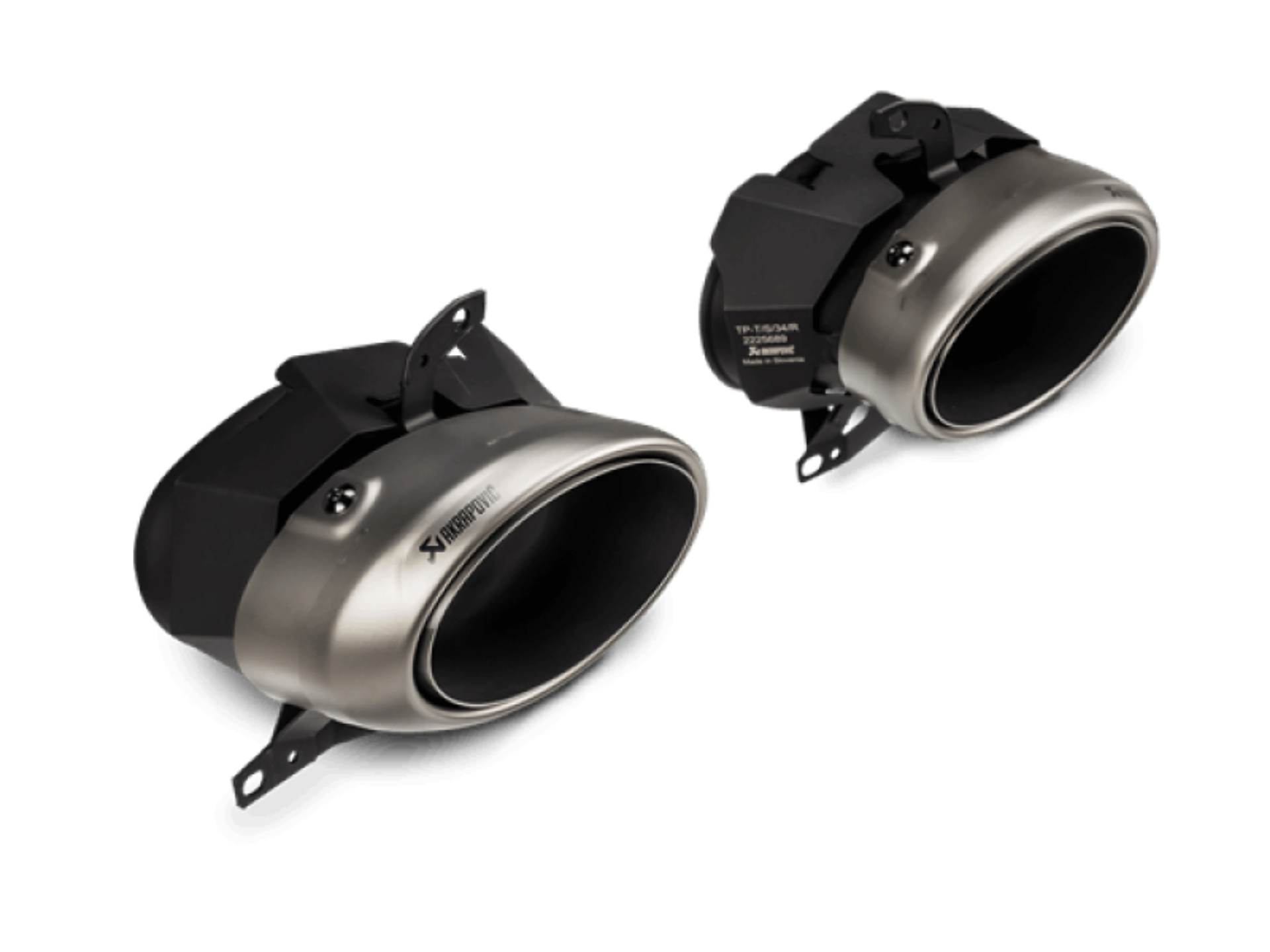 Picture of Akrapovic 20-21 Porsche 911 Turbo-Turbo S 992 Tail Pipe Set Titanium