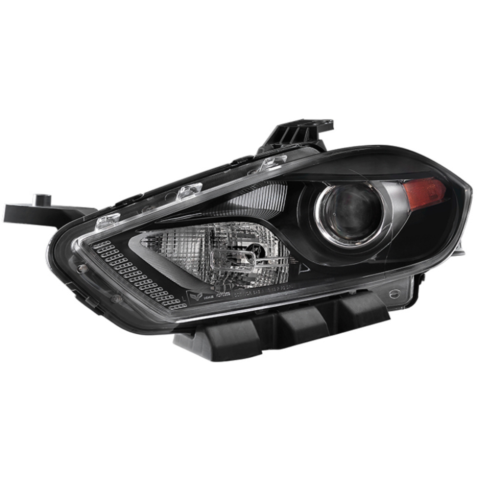 Picture of xTune Dodge Dart 13-15 Driver Side Projector Headlight -OEM Left - Black HD-JH-DDART13-HID-OE-L