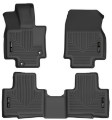 Picture of Husky Liners 20-21 Highlander All - 21 Highlander XSE Weatherbeater Front & 2nd Seat Liners - Black