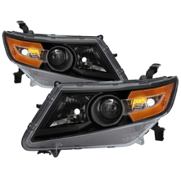 Picture of xTune Honda Odyssey Halogen Models Only 11-15 OEM Style Headlights - Black HD-JH-HODY11-AM-BK