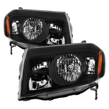 Picture of xTune Honda Pilot 2009-2011 OEM Style Headlights - Black HD-JH-HPIL09-AM-BK