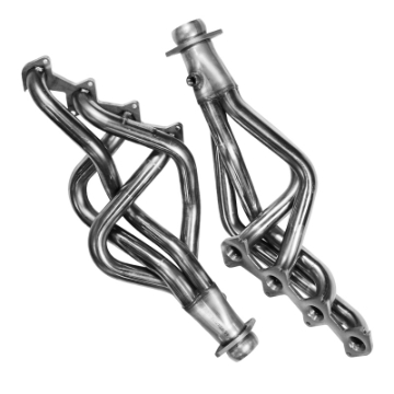 Picture of Kooks 05-10 Ford Mustang GT Shelby GT Bullitt 1-5-8 x 2-1-2 3V Header & Green Catted X-Pipe Kit