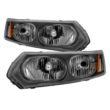 Picture of xTune Saturn ION Sedan only 03-07 OEM Style Headlights - Black HD-JH-SAION-4D-BK