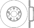 Picture of StopTech Power Slot 01-05 Lexus IS300 Rear Right Slotted Cryo Rotor