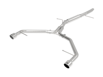 Picture of aFe MACHForce XP 3in-2-5in SS Exhaust Axle-Back 17-19 Audi A4 B9 L4-2-0L t - Polished