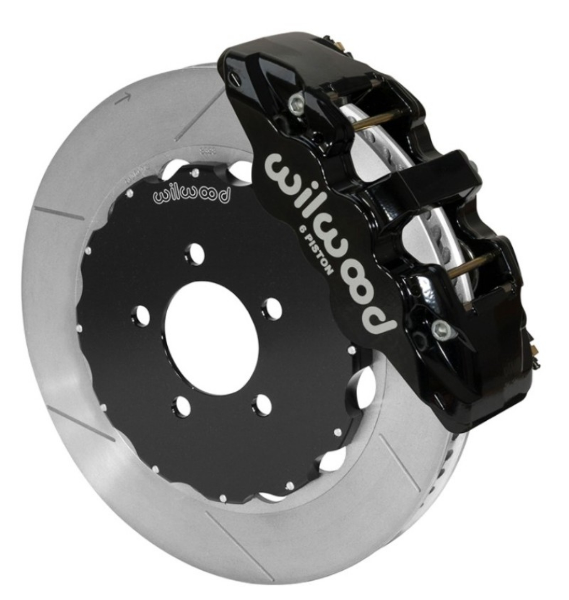 Picture of Wilwood AERO6 Front Big Brake Kit 14-00in Black 03-11 Crown Victoria