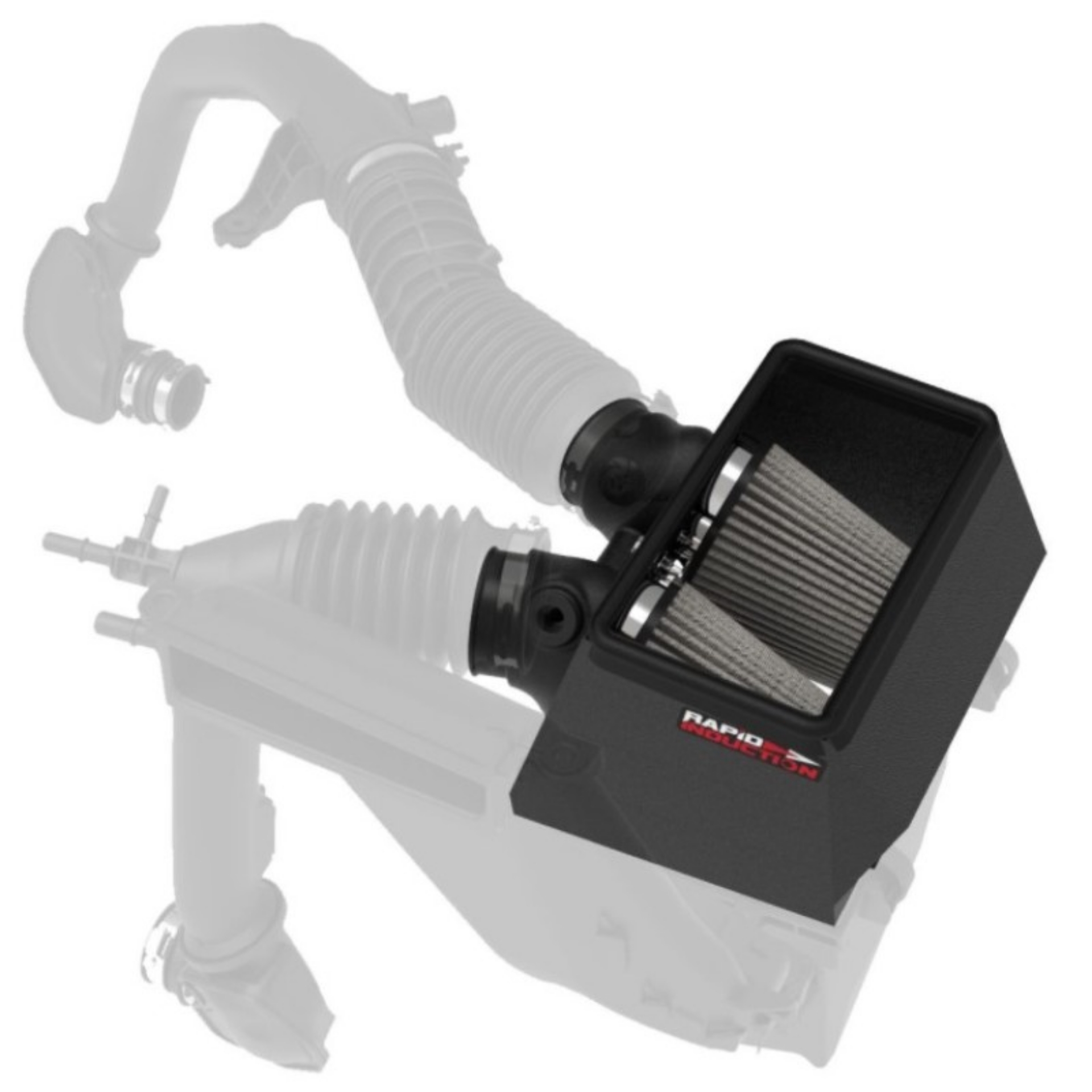 Picture of aFe Rapid Induction Cold Air Intake System w-Pro Dry S Filter 19-20 Ford Edge V6 2-7L tt