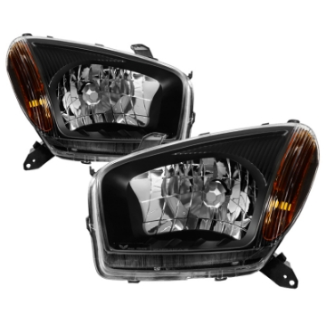 Picture of xTune Toyota RAV4 2001-2003 OEM Style Headlights - Black HD-JH-TRAV4-AM-BK