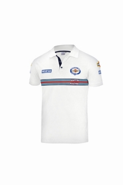 Picture of Sparco Polo Replica Martini-Racing XL White