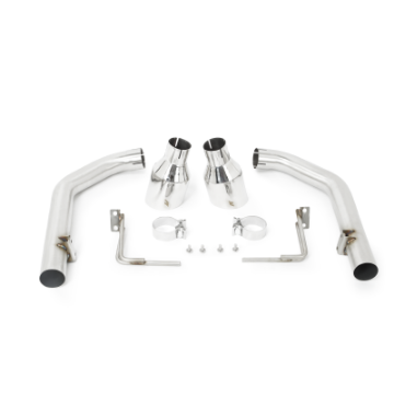 Picture of Mishimoto 2015+ Ford Mustang Axleback Exhaust Race w- Polished Tips