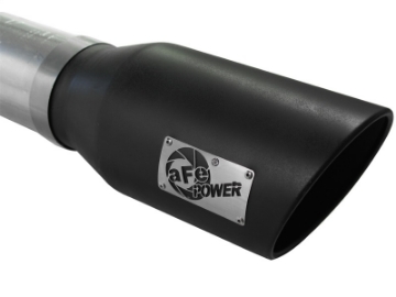 Picture of aFe Atlas Exhaust 5in DPF-Back Al Steel 11-13 GM Diesel Trucks V8-6-6L td LML Blk Tip