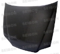 Picture of Seibon 98-02 Honda Accord 4DR OEM Style Carbon Fiber Hood