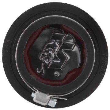 Picture of K&N 1-75in Flange ID x 3in OD x 2-5in H Chrome Finish Rubber Base Crankcase Vent Filter