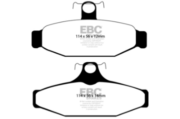 Picture of EBC 85-88 Chevrolet Camaro 3rd Gen 2-8 Performance Package Ultimax2 Rear Brake Pads