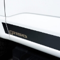 Picture of Putco 2021 Ford F-150 Super Crew 5-5ft Box Ford Licensed Blk Platinum Rocker Panels 4-25in 12pc