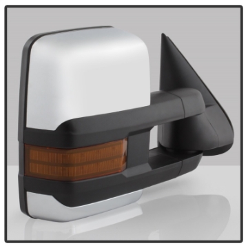 Picture of xTune Chevy Silverado 99-06 G3 LED Signal Telescoping Mirror Chrome - SET MIR-CS03S-G3C-MA-AM-SET