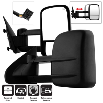 Picture of xTune Chevy Silverado 14-15 POWER Heated Telescoping Mirror - SET MIR-CSIL14-PWH-SET