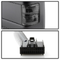 Picture of xTune Ford SuperDuty 08-15 Extendable Heated Mirrors w- LED Signal Smoke MIR-FDSD08S-PW-SM-SET