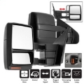 Picture of xTune Ford F150 04-06 POWER Heated Amber LED Signal Telescoping Mirror SET MIR-FF15004S-PWH-AM-SET