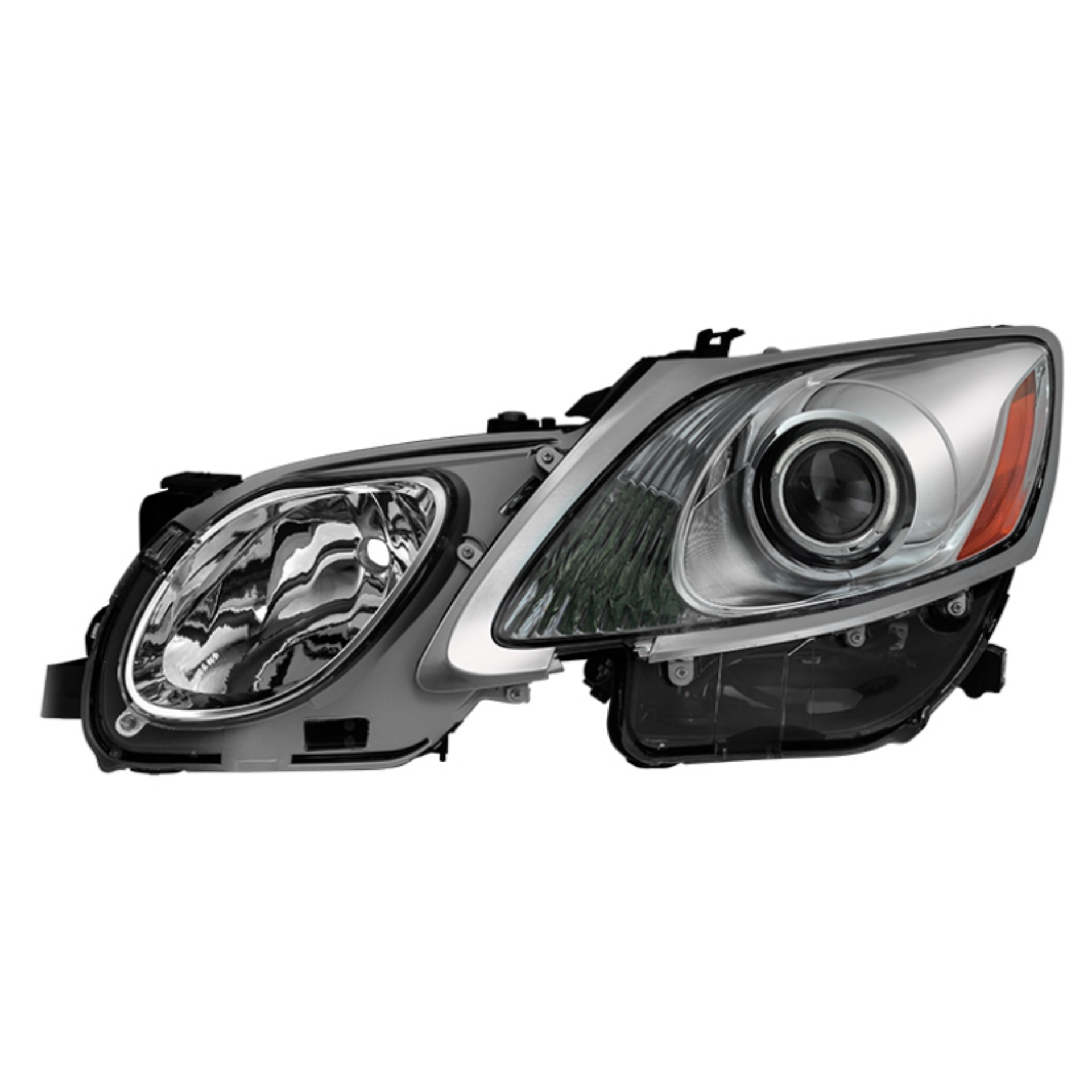 Picture of xTune Lexus GS 06-11 OE Projector Headlights w-AFS- HID fit - Chrome Left PRO-JH-LGS06-AFS-AM-C-L