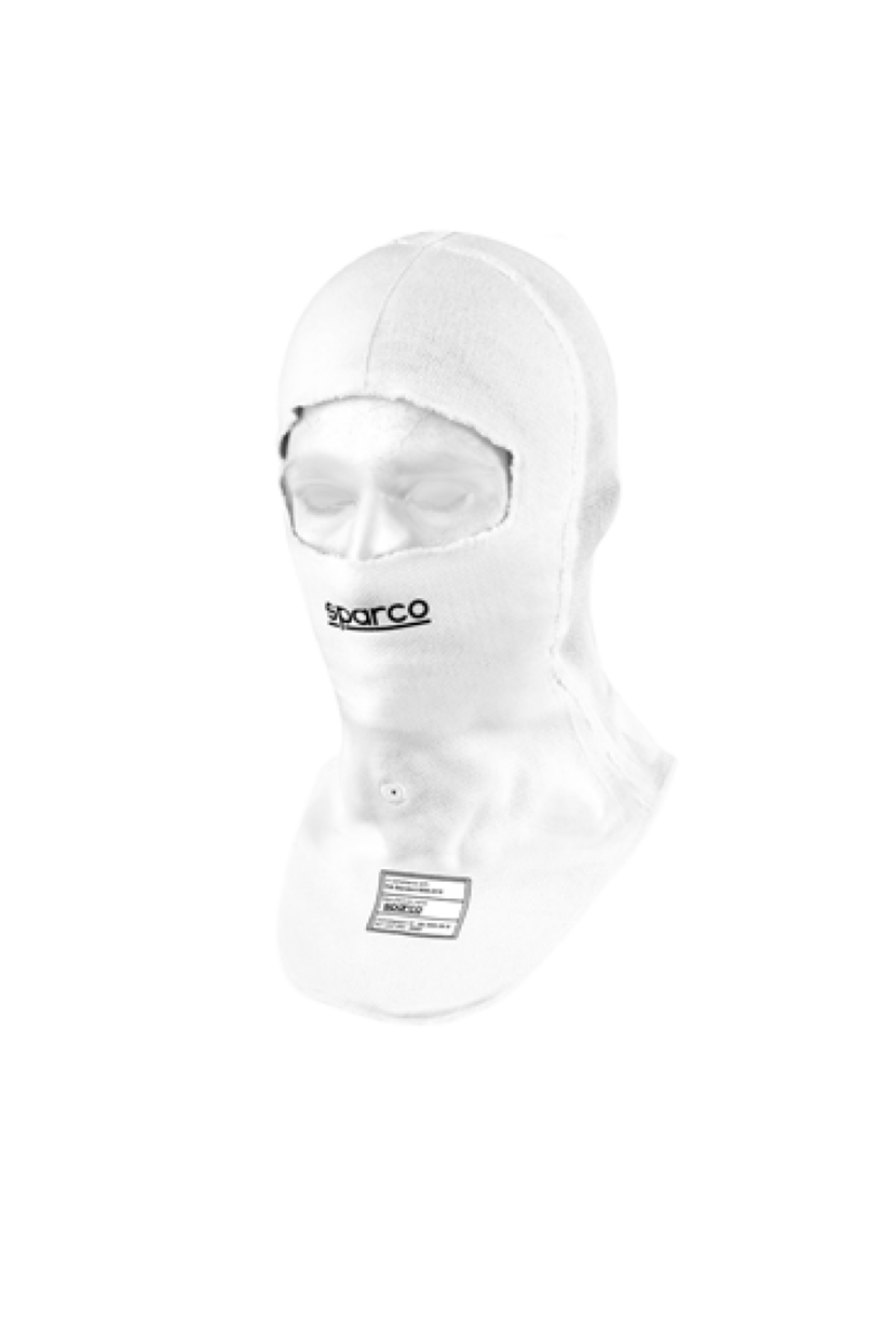 Picture of Sparco Head Hood Shield Tech White