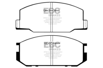Picture of EBC 85-90 Lotus Esprit 2-2 Greenstuff Front Brake Pads
