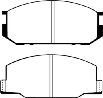 Picture of EBC 85-90 Lotus Esprit 2-2 Redstuff Front Brake Pads
