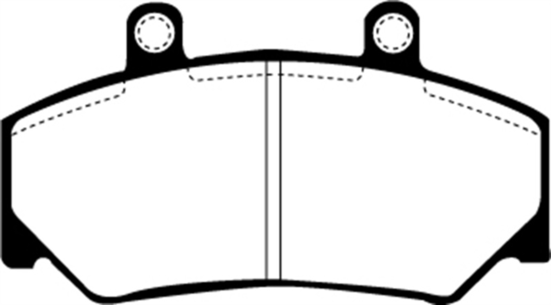 Picture of EBC 85-93 Volvo 740 2-1 Bendix Ultimax2 Front Brake Pads
