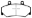 Picture of EBC 85-93 Volvo 740 2-1 Bendix Yellowstuff Front Brake Pads