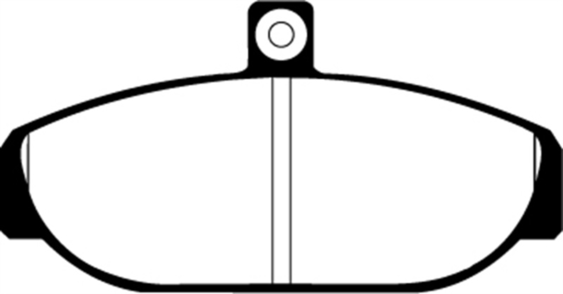 Picture of EBC 85-93 Volvo 740 2-1 Girling Greenstuff Front Brake Pads