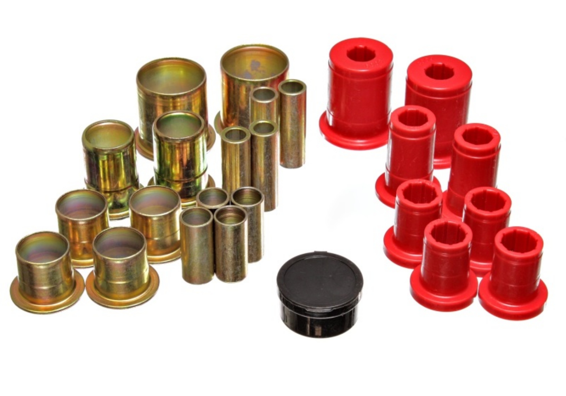 Picture of Energy Suspension 73-74 Camaro - 73 GrandAm-GrandPrix Red Control Arm Bushing Set - Complete Set