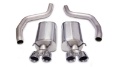 Picture of Corsa 2006-2013 Chevrolet Corvette C6 Z06 7-0L V8 Polished Sport Axle-Back Exhaust