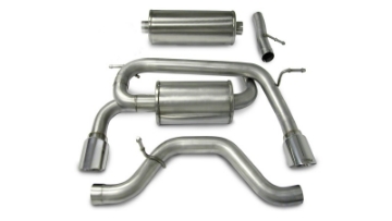 Picture of Corsa 2006-2008 Hummer H3 3-5L Polished Sport Cat-Back Exhaust