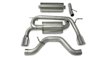 Picture of Corsa 2006-2008 Hummer H3 3-5L Polished Sport Cat-Back Exhaust