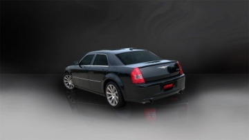 Picture of Corsa 2005-2010 Dodge Charger SRT-8 6-1L V8 Black Xtreme Cat-Back Exhaust