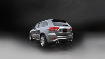 Picture of Corsa 2012-2013 Jeep Grand Cherokee 6-4L V8 Polished Sport Cat-Back Exhaust
