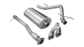 Picture of Corsa 2011-2013 Chevrolet Silverado Crew Cab-Short Bed 1500 6-2L V8 Polished Sport Cat-Back Exhaust