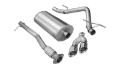 Picture of Corsa 2011-2013 Chevrolet Silverado Crew Cab-Short Bed 1500 6-2L V8 Polished Sport Cat-Back Exhaust
