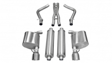 Picture of Corsa 2011-2014 Chrysler 300 R-T 5-7L V8 Polished Xtreme Cat-Back Exhaust