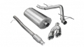 Picture of Corsa 2010-2013 Chevrolet Silverado Crew Cab-Short Bed 1500 4-8L V8 Polished Sport Cat-Back Exhaust