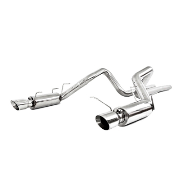 Picture of MBRP 11-12 Ford Shelby GT 500 T304 3in Cat Back Dual Split Rear Race Version 4-5in Tips