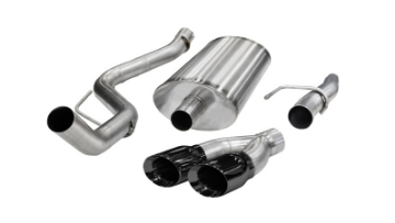 Picture of Corsa 2011-2014 Ford F-150 5-0L V8 Black Sport Cat-Back Exhaust